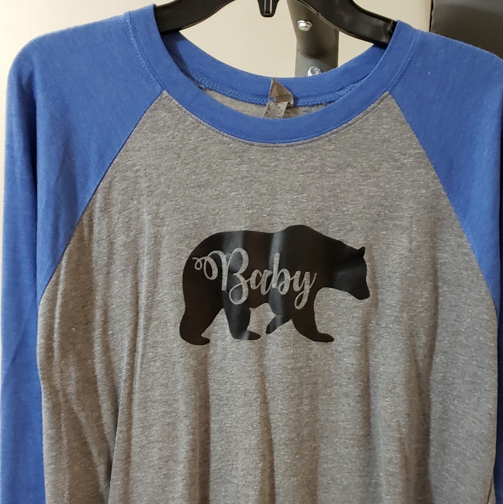 Baby bear 3/4 sleeve shirt